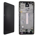 Display LCD OLED (FULL SIZE) + Frame Per Samsung Galaxy A52S SM-A528 / A52 SM-A525 / A52 5G SM-A526