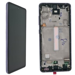 Display LCD OLED (FULL SIZE) + Frame Per Samsung Galaxy A52S SM-A528 / A52 SM-A525 / A52 5G SM-A526