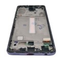 Display LCD OLED (FULL SIZE) + Frame Per Samsung Galaxy A52S SM-A528 / A52 SM-A525 / A52 5G SM-A526