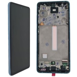 Display LCD OLED (FULL SIZE) + Frame Per Samsung Galaxy A52S SM-A528 / A52 SM-A525 / A52 5G SM-A526