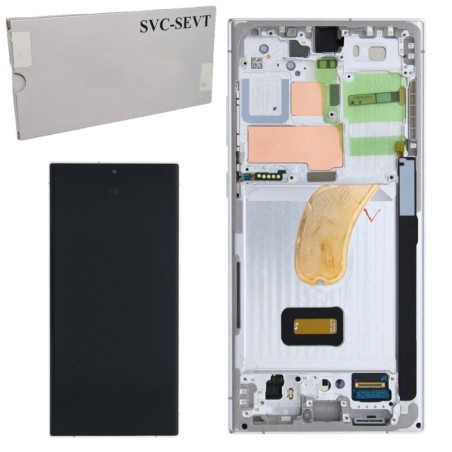 Samsung SERVICE PACK Display LCD ORIGINALE + Frame Per Galaxy S23 Ultra 5G S918 | Light Blue / Green Samsung SERVICE PACK Display LCD ORIGINALE + Frame Per Galaxy S23 Ultra 5G S918 | Light Blue / Green