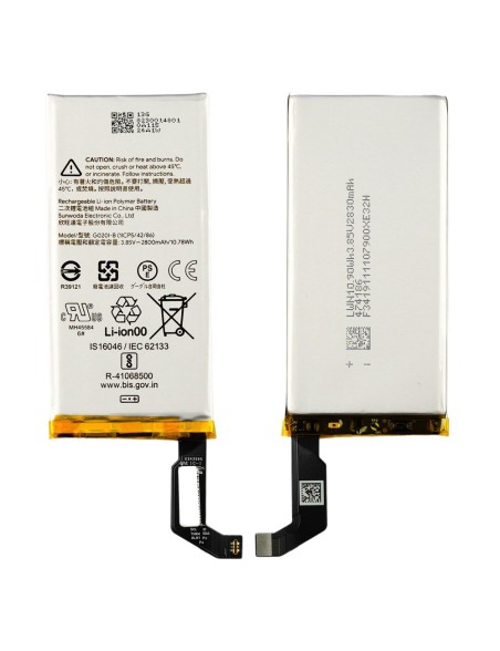 Google Pixel 4 G020M, G020I, GA01188-US, GA01187-US, GA01189