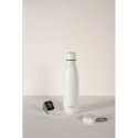Puro Bottiglia Termica Icon 500ml Acciaio Doppio Strato Trattamento in Polvere | Bianco