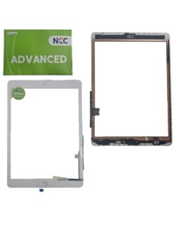 NCC ADVANCED Touch Screen + Home Button Per Apple iPad 7th Gen. 10.2'' (2019) | iPad 8th Gen. 10.2'' (2020) nero