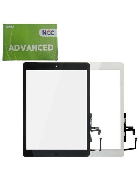 NCC ADVANCED Touch Screen + Home Button Per Apple iPad Air 5th Gen. 9.7'' (2013) | A1474 A1475 A1476 bianco