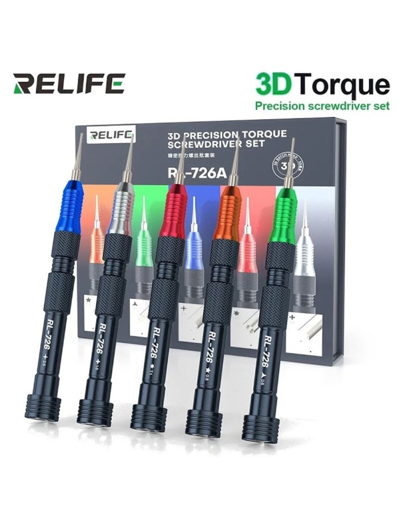 RELIFE RL-726A Set di cacciaviti di precisione 3D