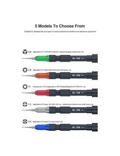RELIFE RL-726A Set di cacciaviti di precisione 3D