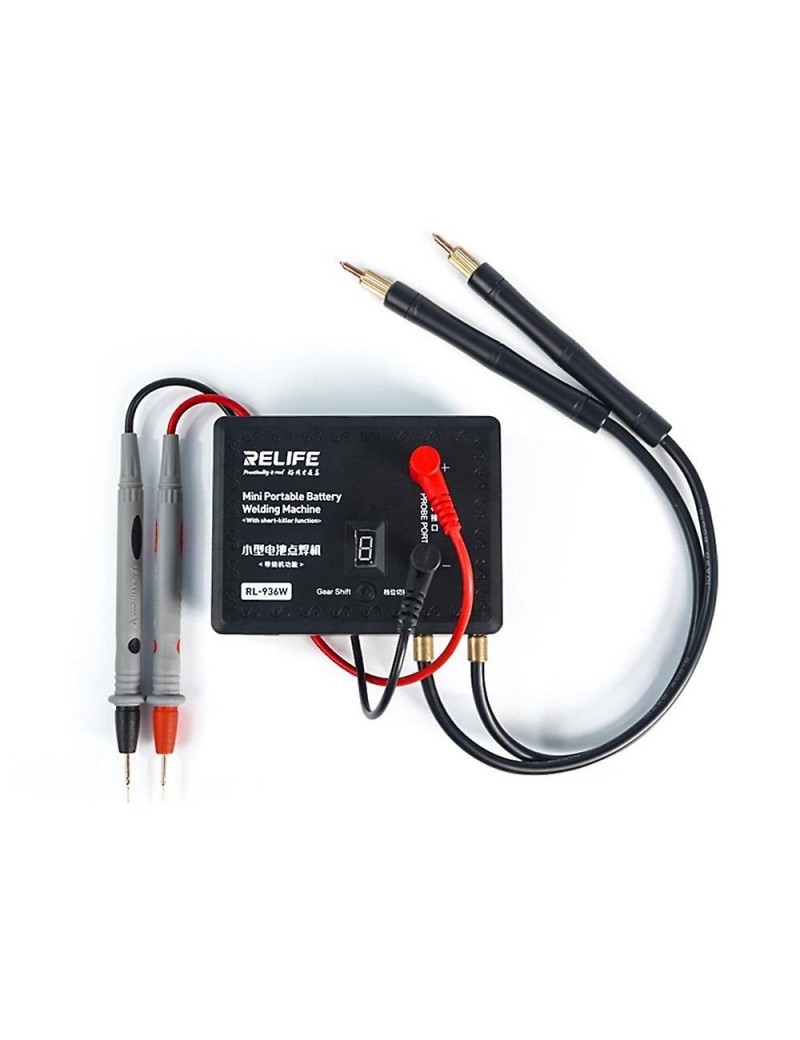 RELIFE RL-936W Saldatrice a Punti completa di Batteria | 8 Livelli | Controllo di Temperatura