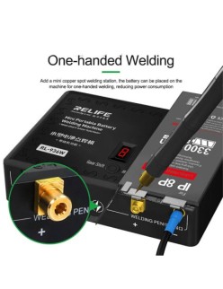RELIFE RL-936W Saldatrice a Punti completa di Batteria | 8 Livelli | Controllo di Temperatura