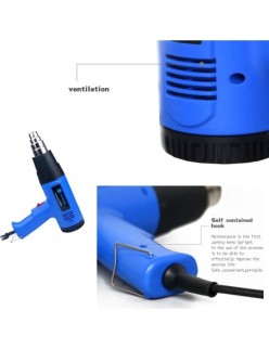 SUNSHINE RS-1600 Pistola ad Aria Calda Temperatura Regolabile | 1600W