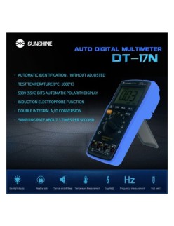 SUNSHINE DT-17N Multimetro Digitale Misuratore di Tensione