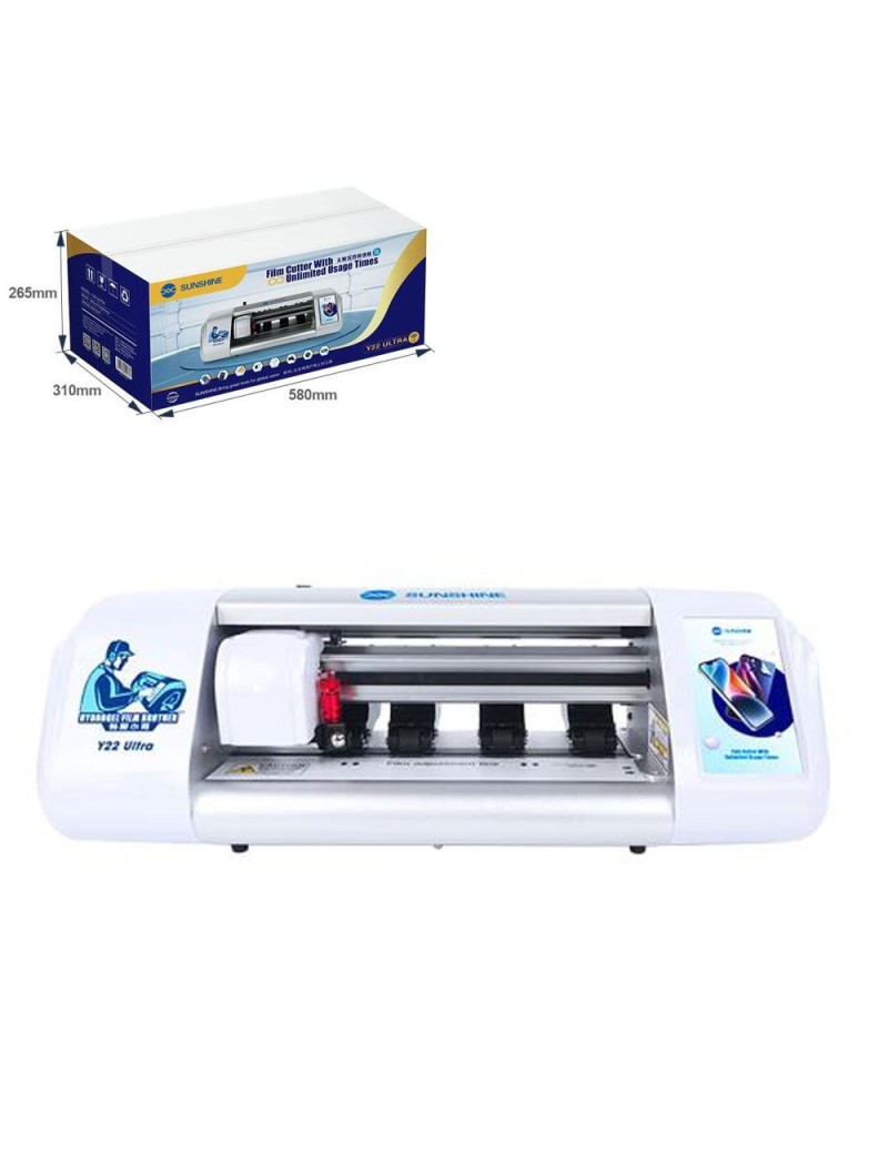 SUNSHINE Y22-ULTRA Macchina Per Taglio Pellicole Illimitata Protezione Schermo Fino a 12.9''