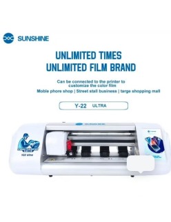 SUNSHINE Y22-ULTRA Macchina Per Taglio Pellicole Illimitata Protezione Schermo Fino a 12.9''
