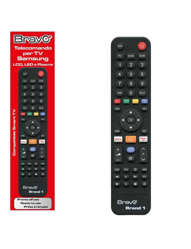 Bravo Telecomando di Ricambio BRAND 1 Per Televisori TV SAMSUNG