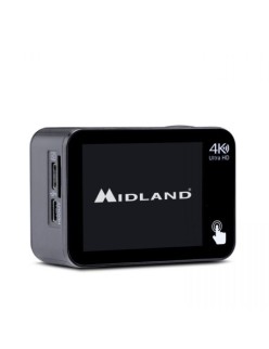 MIDLAND H9 PRO ACTION CAM 4K WI-FI Videocamera con Custodia Waterproof 30MT Accessori Inclusi