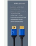 Cavo HDMI 2.0 4K HD Compatibile con 1080P/720P x 2K 1.5 metri Bulk | Nero
