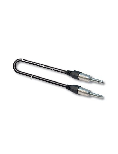 AUDIODESIGN PRO Cavo per strumenti Musicali SMART Line da 1 Jack 6,3mm Mono a 1 Jack 6,3mm Mono da 5 mt