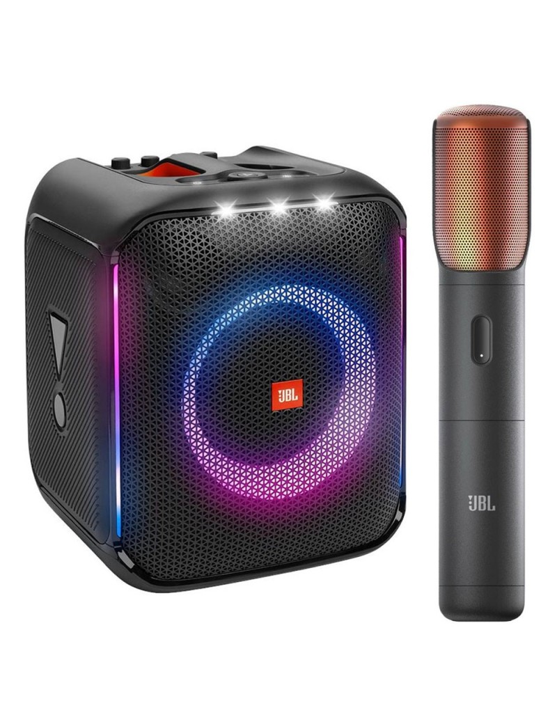 JBL PARTYBOX ENCORE + Microfono Wireless Speaker Bluetooth Portatile Effetti Luce Cassa Altoparlante