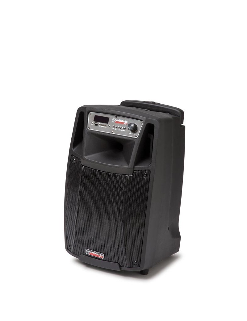 AUDIODESIGN PRO Partybox 10W/L + 2 Microfono Wireless e Telecomando Speaker Bluetooth max/RMS 300/100