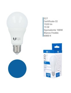 Lampadina LED Bulb E27 A65 15W 1520lm Luce Calda - Luce Fredda - Luce Naturale
