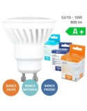 Lampadina a LED GU10 10W 900lm Luce Bianca Calda Fredda Naturale in Ceramica