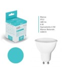 Lampadina a LED GU10 6W 480lm Luce Bianca Calda Fredda Naturale IP22