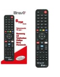 Bravo Telecomando di Ricambio Universale 6 TOP BRANDS (SAMSUNG - LG - TELEFUNKEN - PHILIPS - SONY - PANASONIC)
