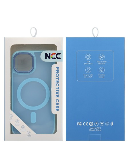 NCC Custodia Protettiva MagSafe Cover Per Apple iPhone 16 | Blu