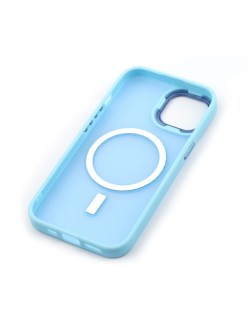 NCC Custodia Protettiva MagSafe Cover Per Apple iPhone 16 | Blu