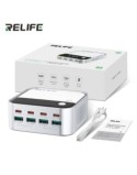 RELIFE Q2 Caricatore fino a 120W 8 Porte USB-A USB-C Silver