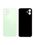 Back Cover Big Hole in Vetro Per iPhone 12 - NO LOGO Verde