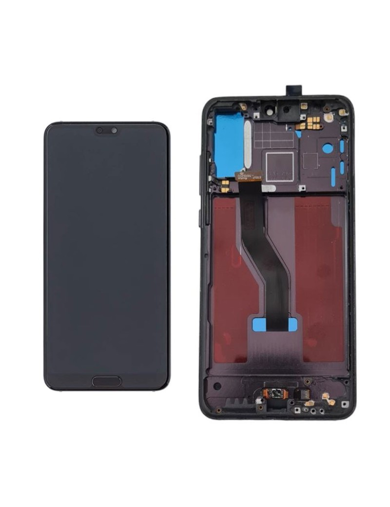 Display LCD TFT + Frame Per Huawei P20 PRO | + Tasto e Impronta Digit