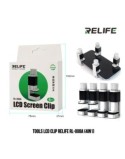 Relife RL-008A Morsette Clip Fissaggio in Metallo | 4 pcs