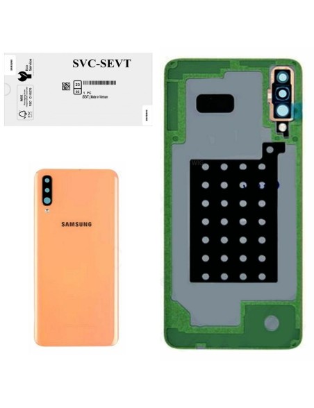 Samsung Back Cover Originale Service Pack con Camera per Galaxy A70