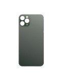 Back Cover Big Hole in Vetro Per iPhone 11 Pro Max - NO LOGO Grigio Siderale