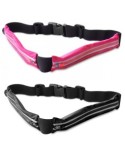 Puro Running Belt 2 Tasche Cintura Da Corsa Custodia Marsupio Universale fino a 6.3