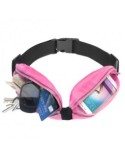 Puro Running Belt 2 Tasche Cintura Da Corsa Custodia Marsupio Universale fino a 6.3