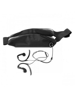 Puro Running Belt 2 Tasche Cintura Da Corsa Custodia Marsupio Universale fino a 6.3