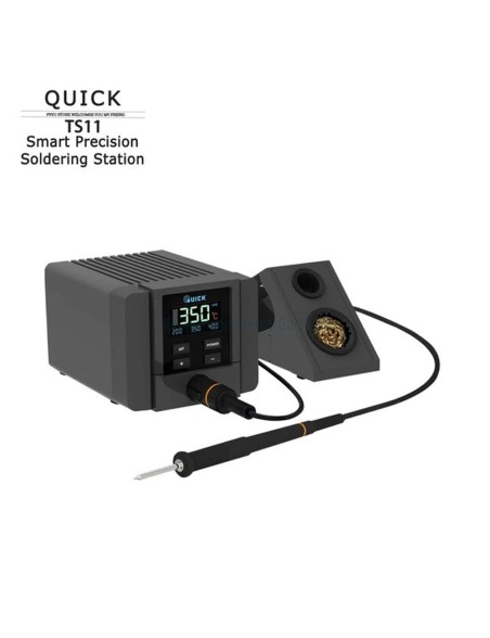 QUICK TS11 Stazione Saldante Saldatura a stagno | 90W | da 100 a 450° QUICK TS11 Stazione Saldante Saldatura a stagno | 90W | da 100 a 450°