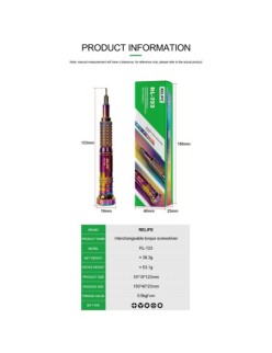 RELIFE RL-723 Cacciavite DINAMOMETRICO Intercambiabile