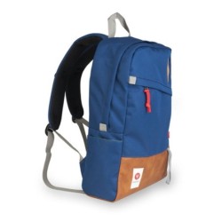 Monray Zaino Notebook Snipe 15.6 BackPack Blu e Pelle Sintetica