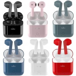 PURO Auricolare Bluetooth 5.0 ICON PODS True Wireless Con Base di Ricarica