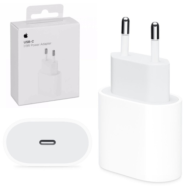 Apple USB-C Power Adapter Alimentatore MUVV3ZM/A Caricabatterie da 20W
