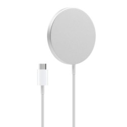NCC CaricaBatterie Wireless Caricatore Magnetico Portatile Fast Charge | Bianco W10