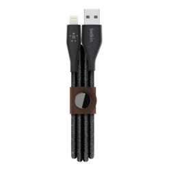 Belkin Cavo di Ricarica da Usb-A a Lightning BOOST CHARGE DURATEK + Strap | Nero