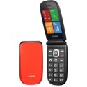 BRONDI RAPTOR Telefono Cellulare Flip Ampio Display Accesso Rapido Dual Sim | Arancio