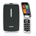 BRONDI Contender Telefono Cellulare per Anziani Display 3 Dual SIM | Nero BRONDI Contender Telefono Cellulare per Anziani Display 3 Dual SIM | Nero
