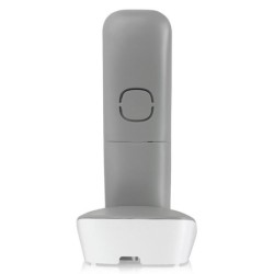 BRONDI GALA Telefono Cordless Funzione ECO DECT Schermo Grande Sveglia | Bianco