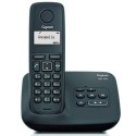 Gigaset Telefono Cordless DECT AL117A Con Segreteria Telefonica | Nero