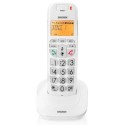 Brondi Bravo Bright Telefono Cordless ECO DECT Tasti Grandi Bianco